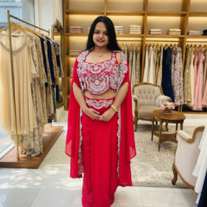3 Peice Indowestern Dress
